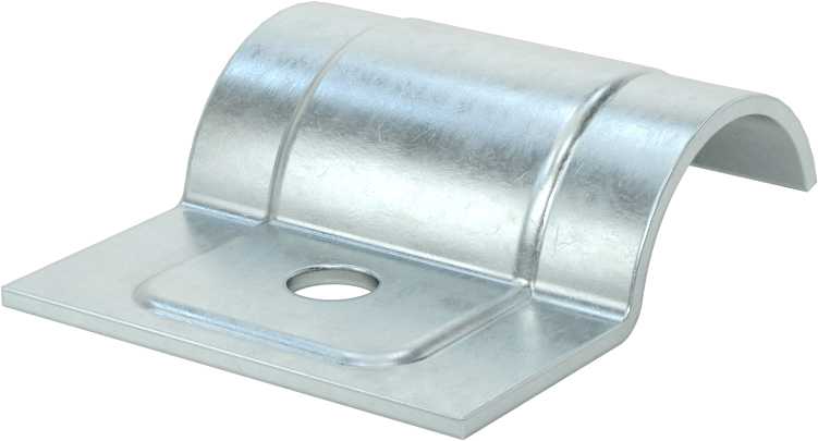 Düşük Profilli Dikme Montajlı Metal Yönlendirme Kelepçesi, 1" ID
