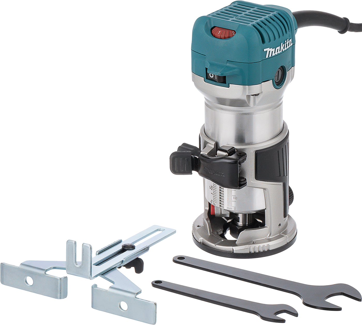 Elektrikli Freze, Sabit Tabanlı, Makita Rt0701C, 1-1/4 hp