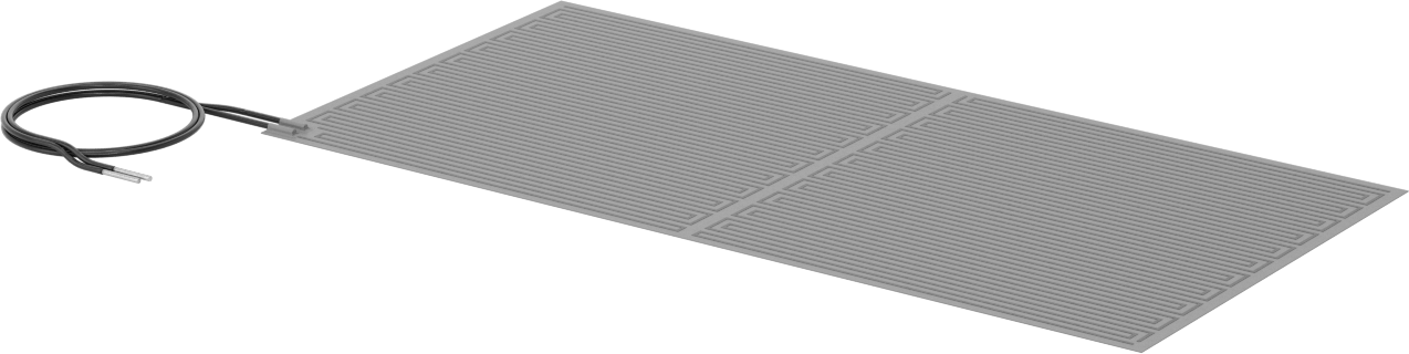 Ultra İnce Isı Levhaları, 10 Watt/inç kare Yoğunluk, 11“ Uzunluk x 5,5” Genişlik Toplam, 120V AC