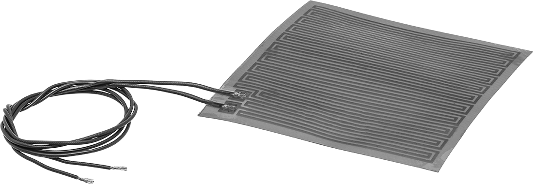 Ultra İnce Isı Levhaları, 5 Watt/inç kare Yoğunluk, 3“ Uzunluk x 3” Toplam Genişlik, 120V AC