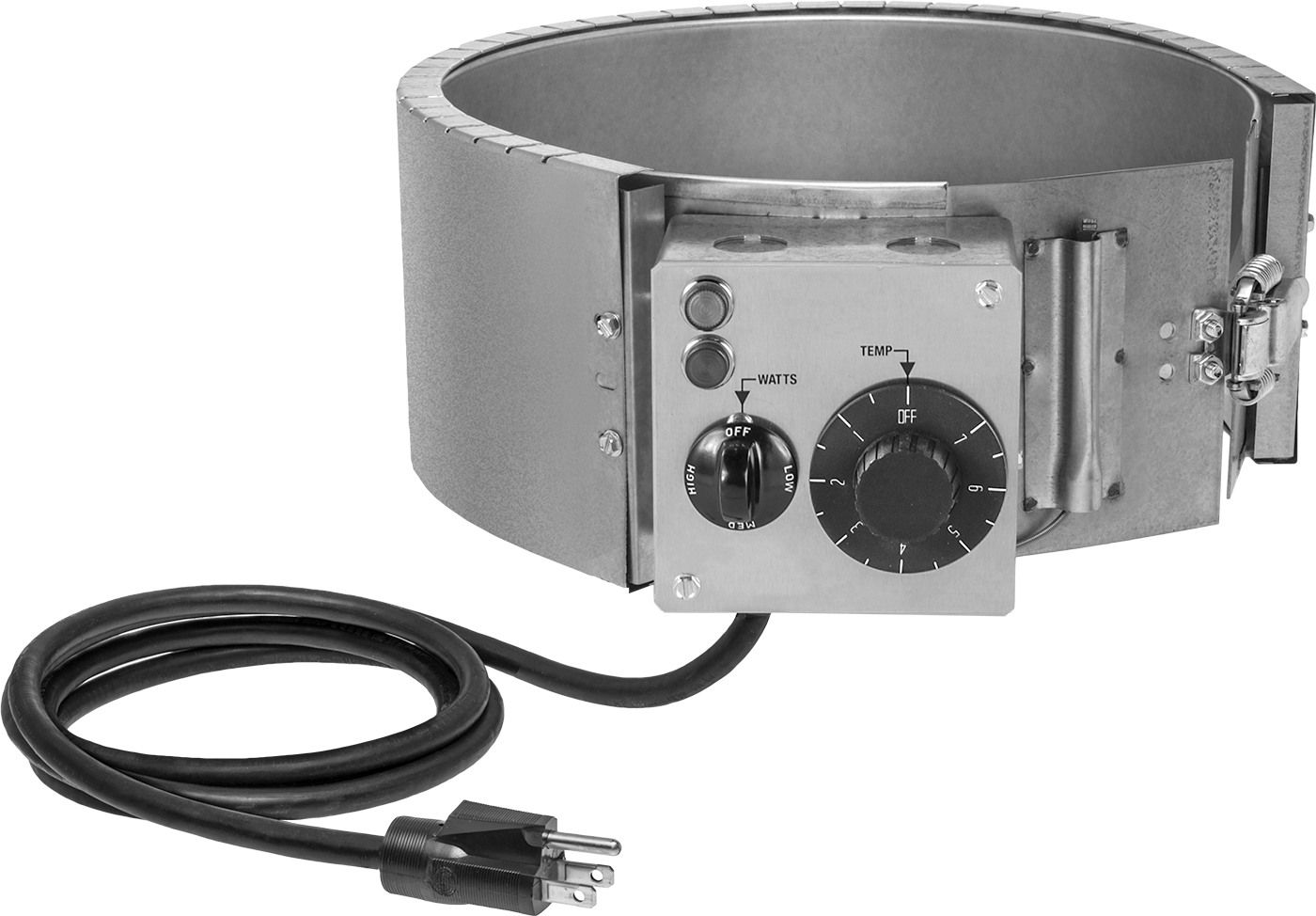 Ağır Hizmet Tipi Sarma Isıtıcı, Ayarlanabilir Termostat, 200°-400°F, 5 Galonluk Kap için