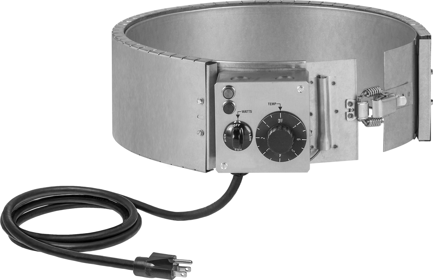 Ağır Hizmet Tipi Sarma Isıtıcı, Ayarlanabilir Termostat, 200°-400°F, 16 Galonluk Kap için