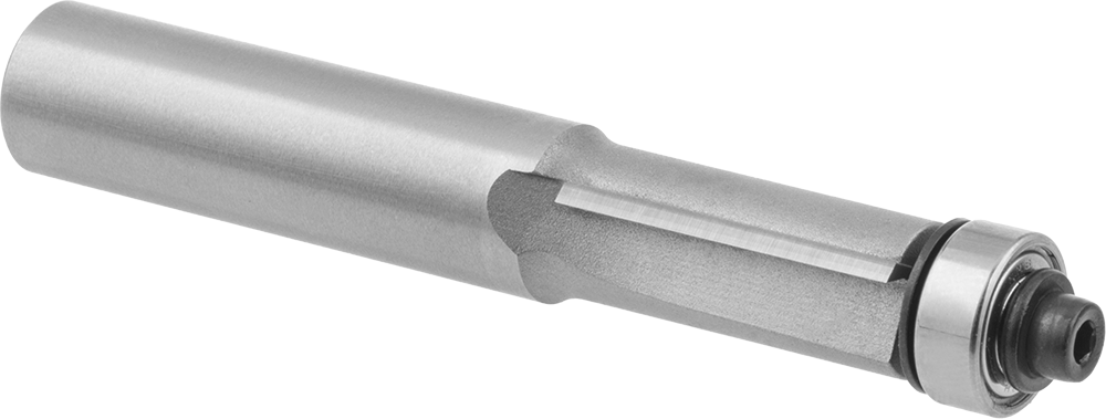 Kenar Kesme Freze Ucu, Yüksek Hızlı Çelik, Alt Pilot, 1/2" Kesme Çapı, 1/2" Şaft Çapı