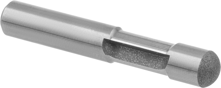 Kenar Kesme Freze Ucu, Kaplamasız Karbür, 1/4" Kesme Çapı, 7/16" Kesme Uzunluğu