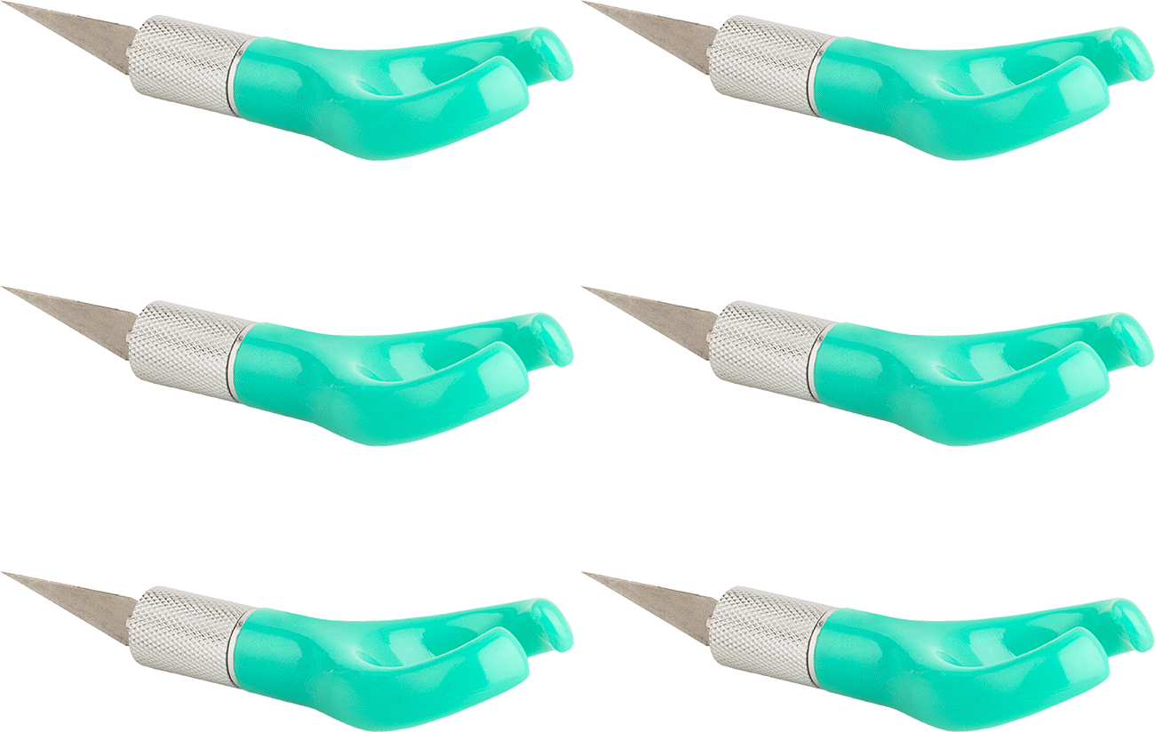Kolay Tutuş Hassas Bıçak, Çelik, 1-9/16" Bıçak Uzunluğu