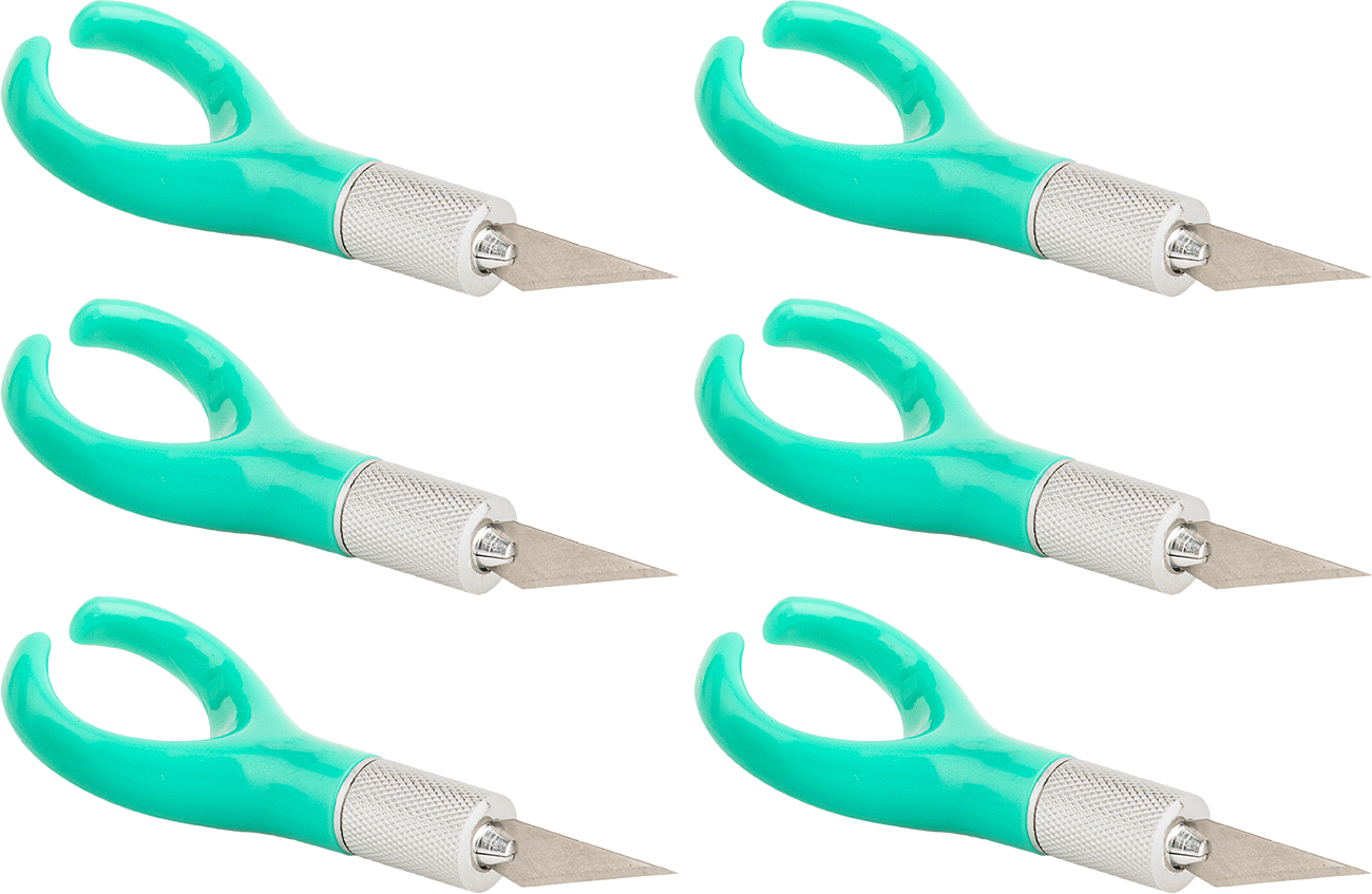 Kolay Tutuş Hassas Bıçak, Çelik, 1-9/16" Bıçak Uzunluğu