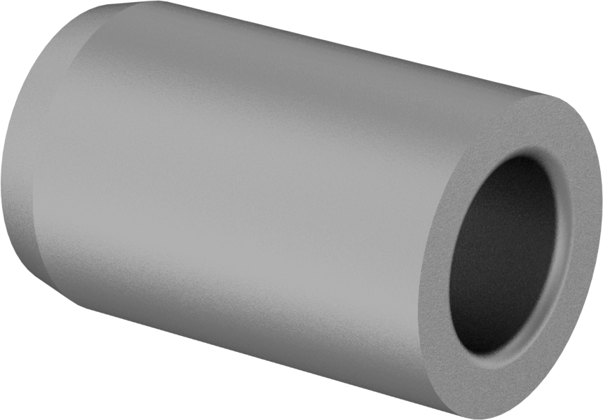 Çıkarılabilir Matkap Burcu için Manşon, 3/16" Burç Dış Çapı için, 1/2" Uzunluk