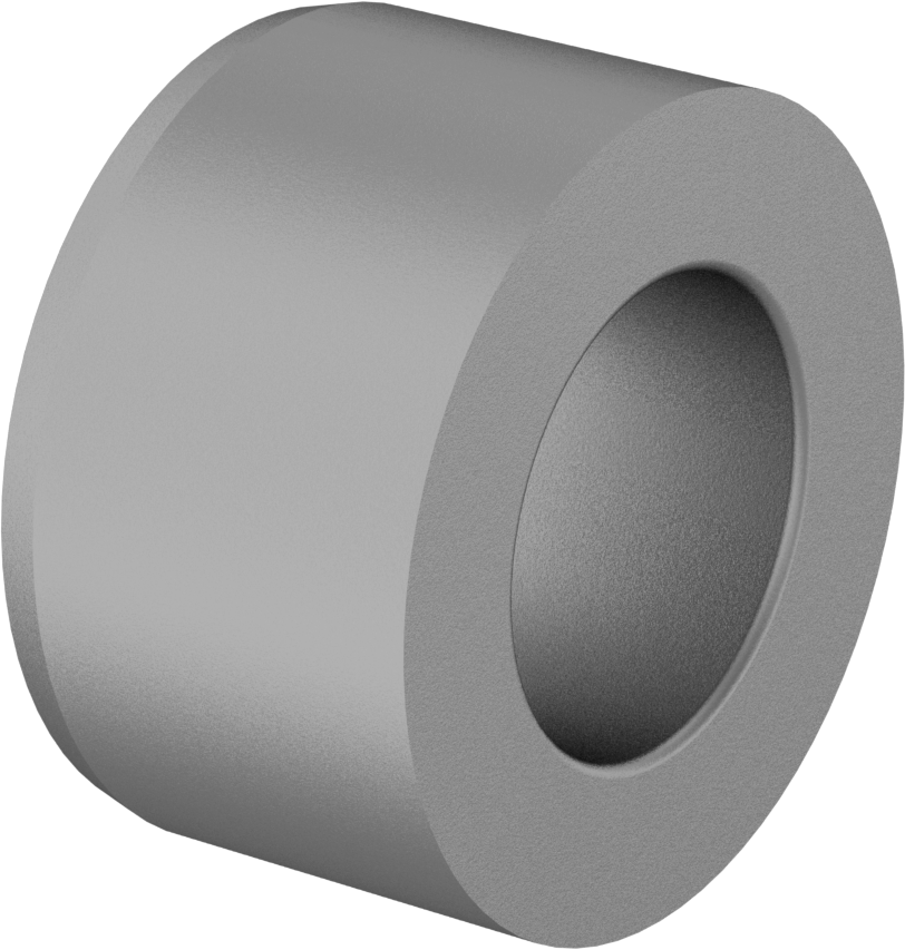 Çıkarılabilir Matkap Burcu için Manşon, 1/4" Burç Dış Çapı için, 1/4" Uzunluk