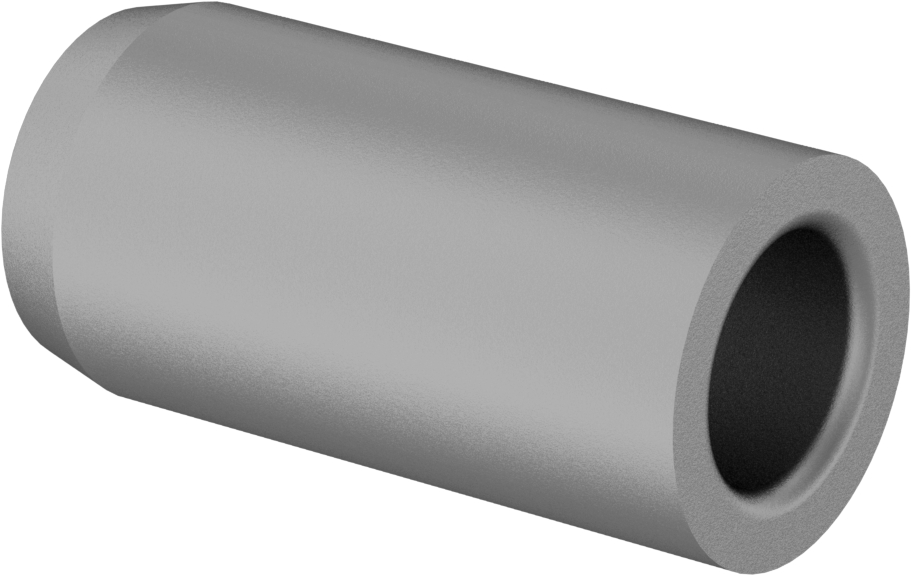 Çıkarılabilir Matkap Burcu için Manşon, 5/16" Burç Dış Çapı için, 5/16" ID, 1/2" OD, 1" Uzunluk