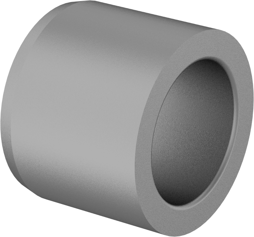 Çıkarılabilir Matkap Burcu için Manşon, 7/16" Burç Dış Çapı için, 1/2" Uzunluk