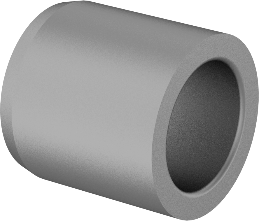 Çıkarılabilir Matkap Burcu için Manşon, 7/16" Burç Dış Çapı için, 5/8" Uzunluk