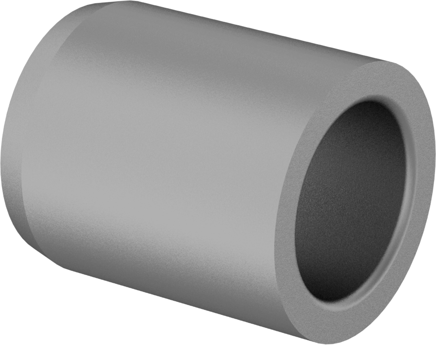 Çıkarılabilir Matkap Burcu için Manşon, 7/16" Burç Dış Çapı için, 3/4" Uzunluk