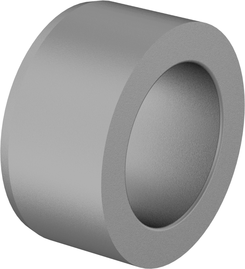 Çıkarılabilir Matkap Burcu için Manşon, 1/2" Burç Dış Çapı için, 3/8" Uzunluk
