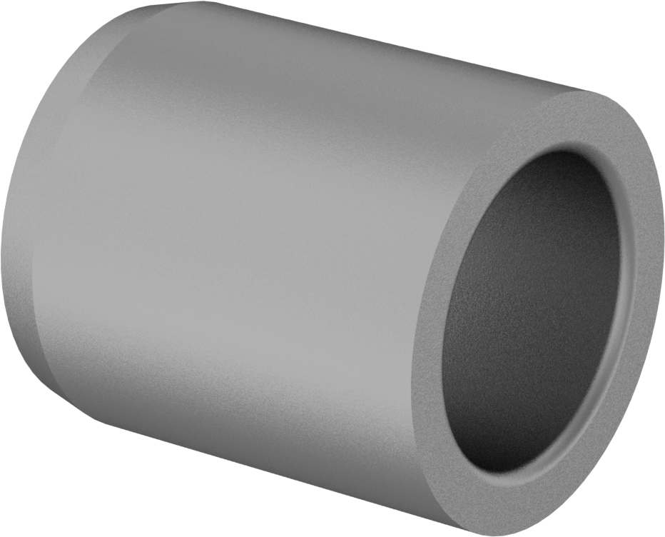 Çıkarılabilir Matkap Burcu için Manşon, 5/8" Burç Dış Çapı için, 1" Uzunluk