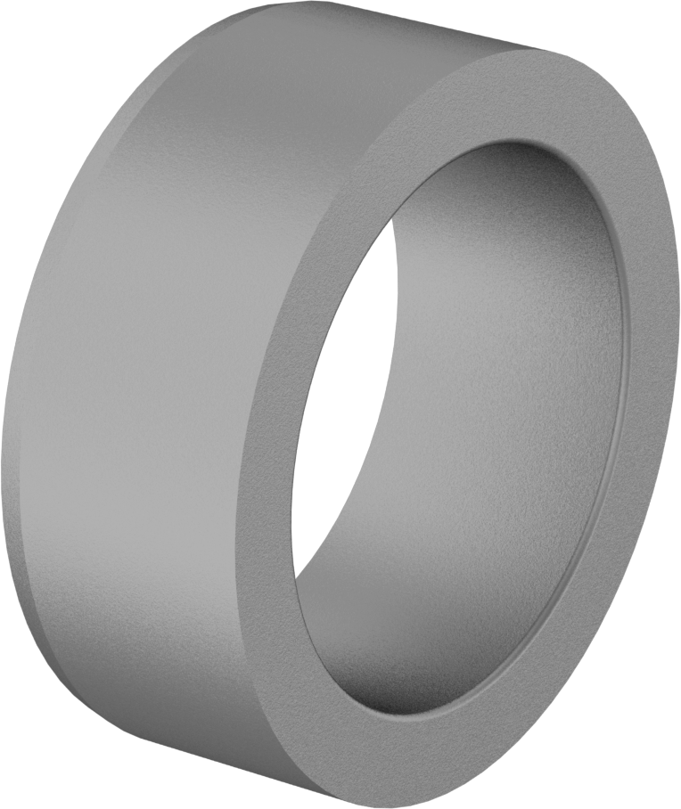 Çıkarılabilir Matkap Burcu için Manşon, 3/4" Burç Dış Çapı için, 3/8" Uzunluk