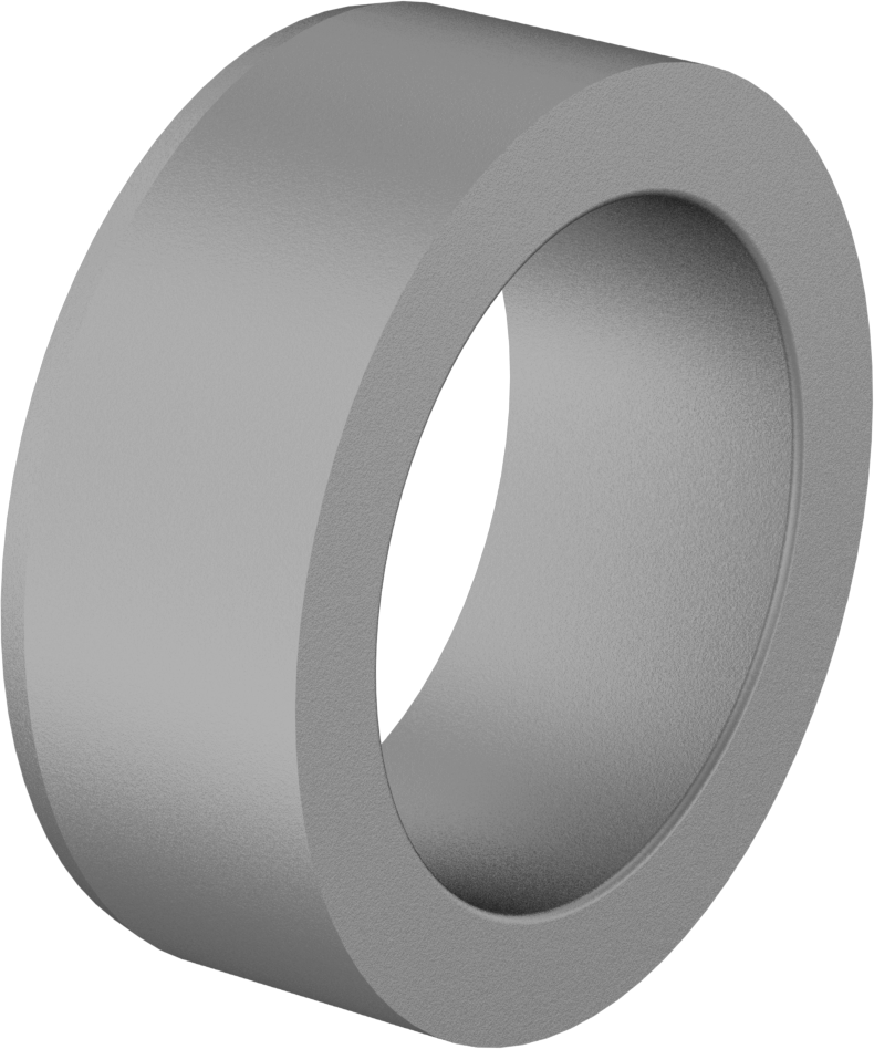 Çıkarılabilir Matkap Burcu için Manşon, 1" Burç Dış Çapı için, 1/2" Uzunluk