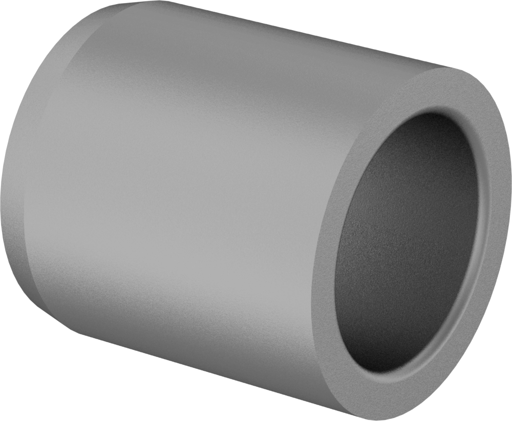 Çıkarılabilir Matkap Burcu için Manşon, 1" Burç Dış Çapı için, 1-1/2" Uzunluk