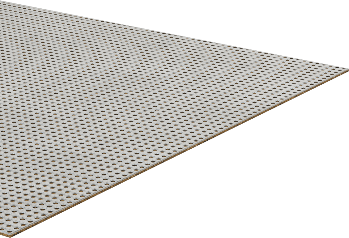 Metal Kaplı Vermikülit Conta Malzemesi, Ultra Yüksek Sıcaklık, 24" x 45", 0,064 inç Kalınlık
