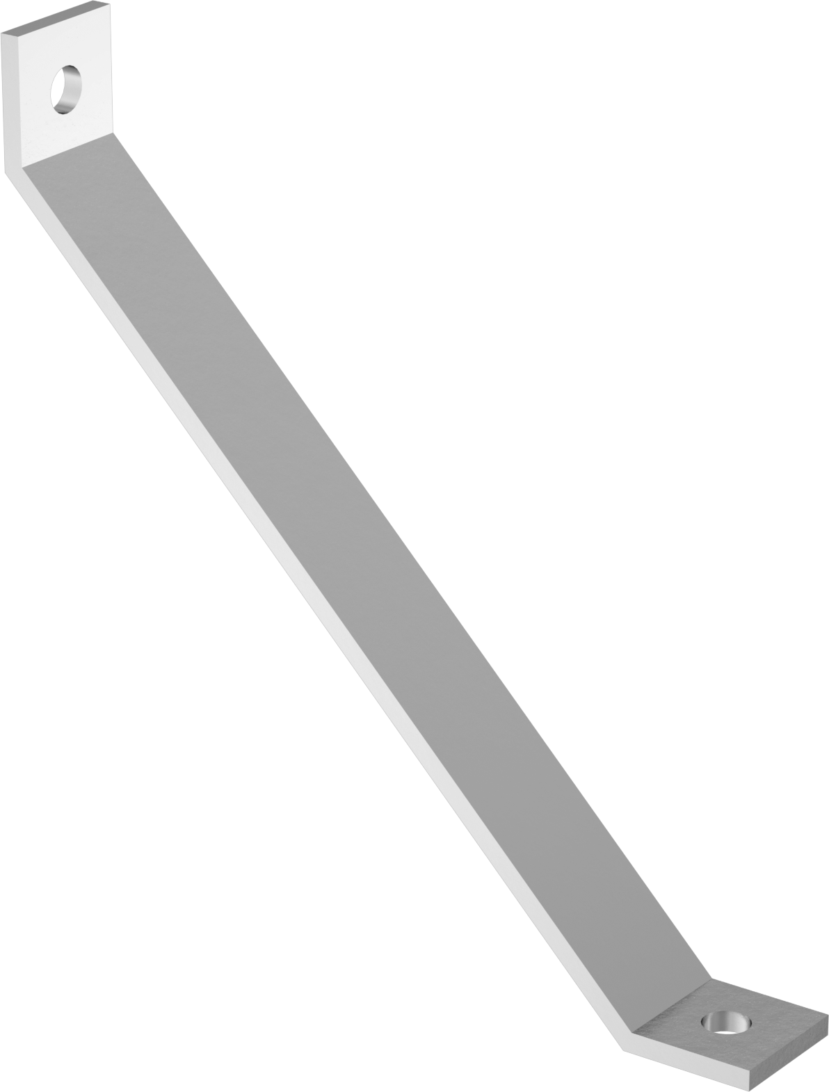 Strut Kanalı Destek, 304 Paslanmaz Çelik, 12“ Uzunluk x 1-5/8” Uzunluk