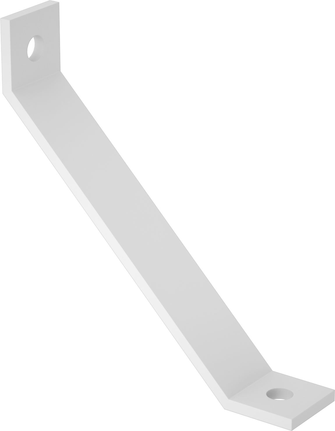 Strut Kanalı Destek, Sarı Boyalı Çelik, 8“ Uzunluk x 1-5/8” Uzunluk