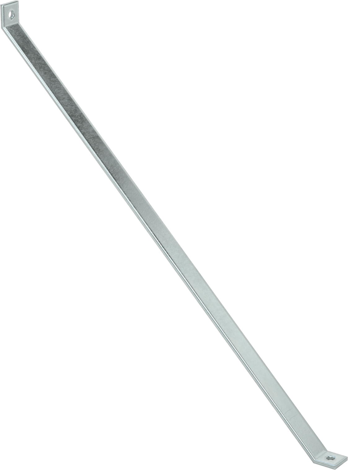 Strut Kanalı Destek, Çinko Kaplı Çelik, 36“ Uzunluk x 1-5/8” Uzunluk