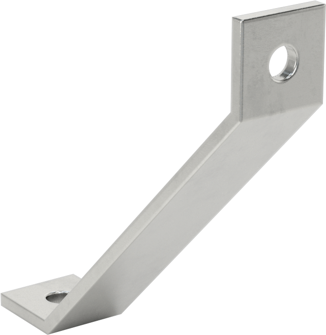 Strut Kanalı Destek, 316 Paslanmaz Çelik, 8“ Uzunluk x 1-5/8” Uzunluk