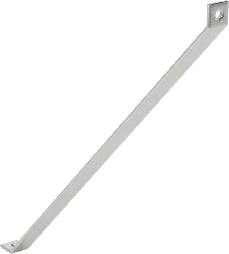 Strut Kanalı Destek, 316 Paslanmaz Çelik, 36“ Uzunluk x 1-5/8” Uzunluk