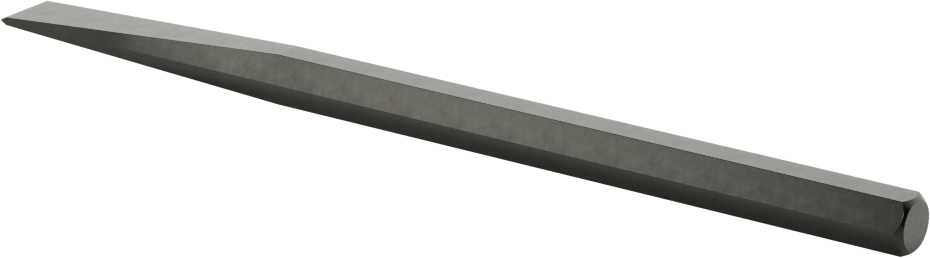 Metal için Pürüzsüz Saplı Keski, Standart Uçlu, 5/16" Bıçak Genişliği