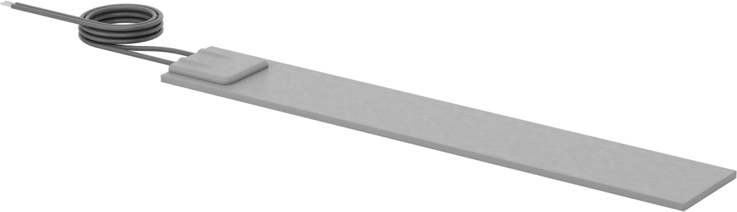 Isı Levhaları, Yapışkan arka yüz, 10 W/inç kare, 6“ Uzunluk x 1” Genişlik Toplam