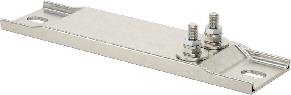Neme Dayanıklı Cıvata ve Kelepçe Montajlı Isıtıcı, Hat Üstü Vida Terminalleri ile, 120V AC, 150W, 6 inç Uzunluk