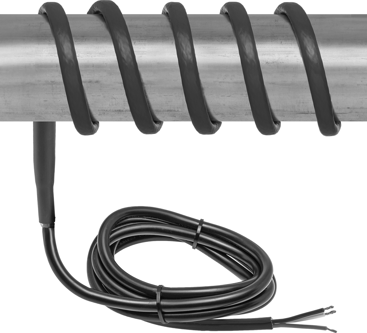 Borular ve Tüp için Kendi Kendini Düzenleyen Isıtma Bandı, 240V AC, Tel Uçlu, 36W, 6 Fit Uzunluk