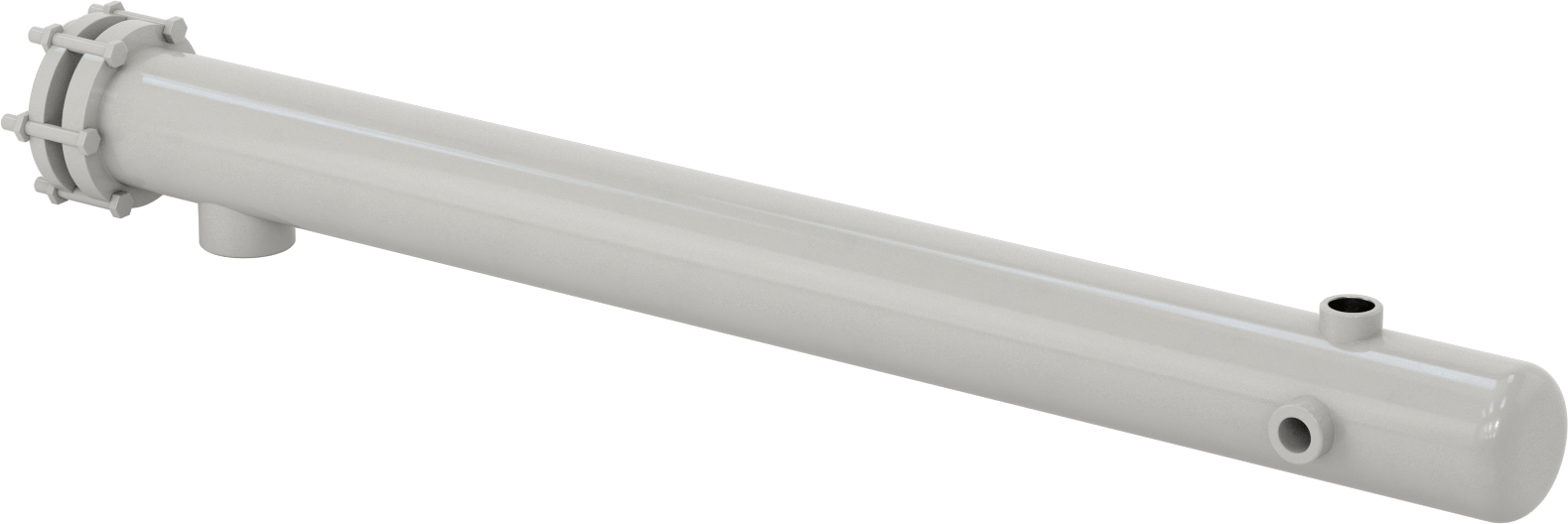 Isı Değiştirici, ASME Kodu, 720000 Btu/saat Isıtma/Soğutma Kapasitesi