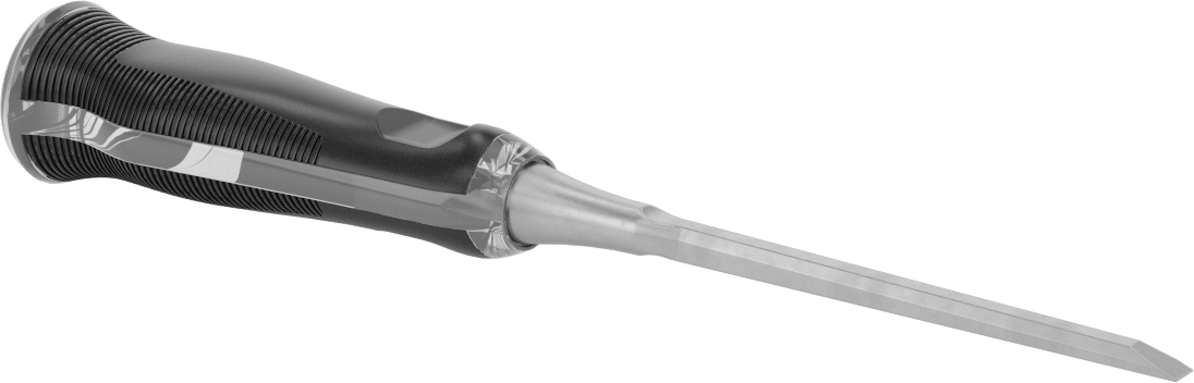 Ahşap Keski, 1/4“ Genişlik x 5-1/2” Uzunluk Bıçak