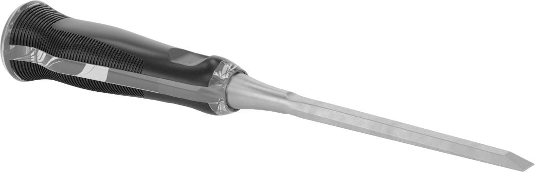 Ahşap Keski, 3/8“ Genişlik x 5-1/2” Uzunluk Bıçak