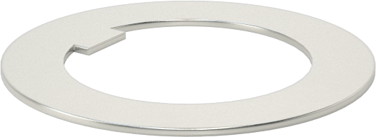 1008-1010 Tırnaklı Karbon Çelik Şim, 1" Çaplı Yivli Miller için, 0,031" Kalınlık