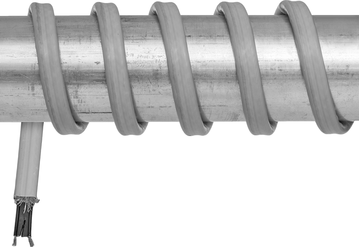 Borular ve Tüp için Kendi Kendini Düzenleyen Isıtma Bandı, 120V AC, 250°F Maksimum Isı Çıkışı, 9 Watt/ft. Yoğunluk