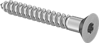 Çelik Torx Düz Başlı Ahşap Vidaları