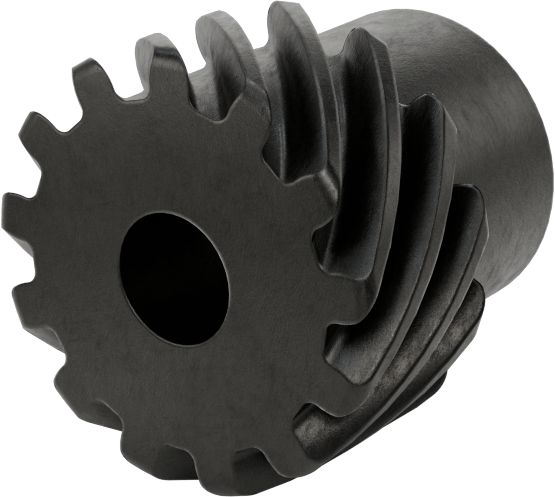 Yüksek Güçlü Metal Dişli, Çapraz, 1045 Karbon Çelik, 1 Modül, 13 Diş, Sol El