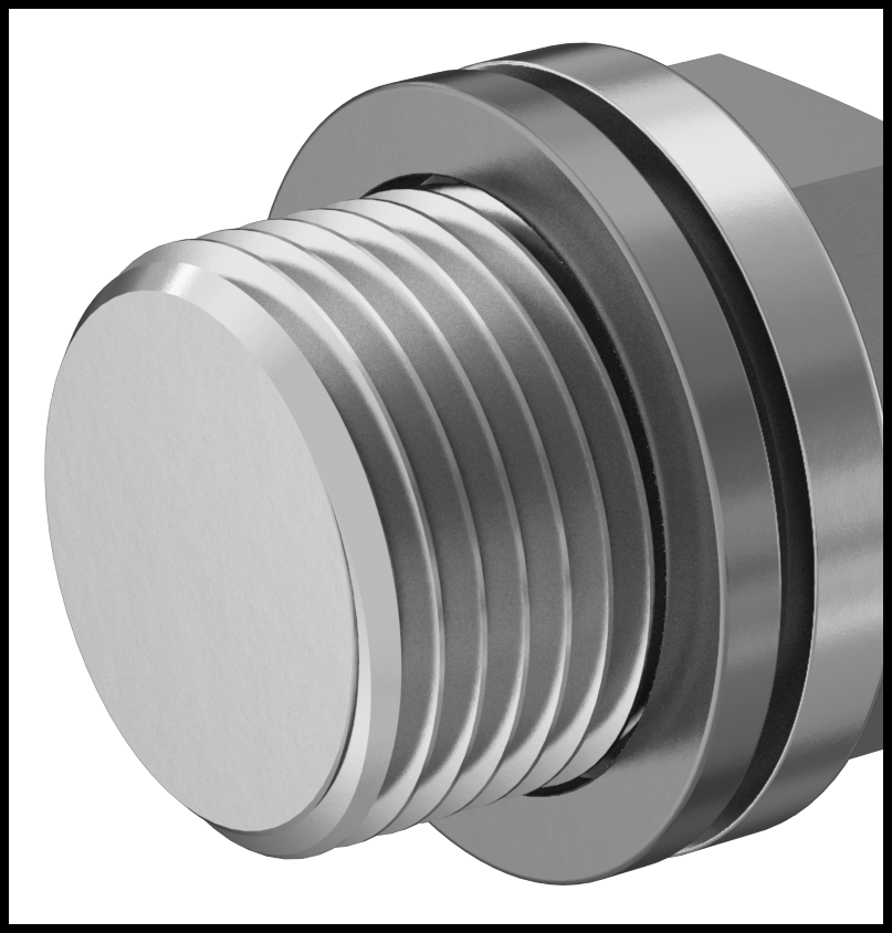 Metric and BSPP Male Threads with Washer
