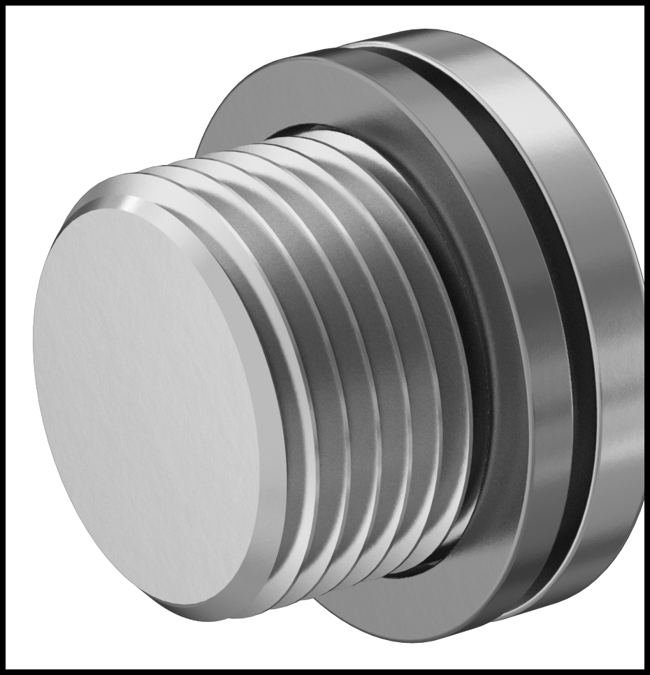 Metric and BSPP Male Threads with Washer
