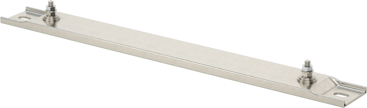 Neme Dayanıklı Cıvata ve Kelepçe Montajlı Isıtıcı, Bölünmüş Vida Terminalleri ile, 240V AC, 500W, 14" Uzunluk