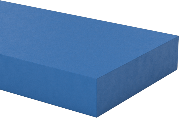 Gıda Endüstrisi Yüksek Sıcaklık Silikon Kauçuk Şerit, Metal Algılanabilir, 1/2“ Genişlik x 36” Uzunluk x 1/8" Kalınlık
