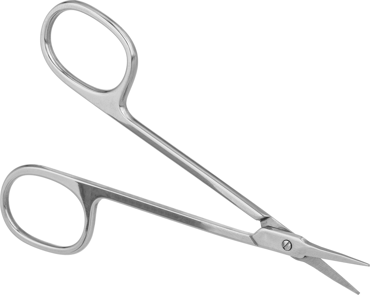 Kompakt Makas, İnce Uçlu, 4-1/2" Toplam Uzunluk, 3/4" Kesme Uzunluğu