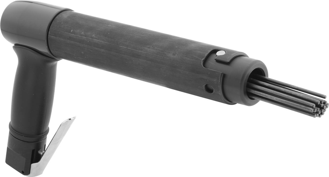 Düşük Titreşimli Pnömatik İğne Kazıyıcı, Tabanca Tutacağı, Dakikada 3400 Darbe