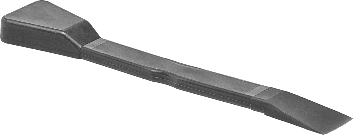 Çizilmez Plastik Bıçaklı Düz Yüzey Kazıyıcı, 3/4“ Genişlik x 1-5/8” Uzunluk, Bıçak Kenarlı Bıçak
