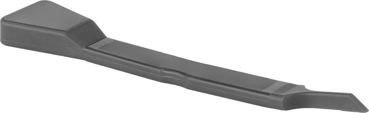 Çizilmez Plastik Bıçaklı Düz Yüzey Kazıyıcı, 1/8“ Genişlik x 1-5/8” Uzunluk Düz Bıçak