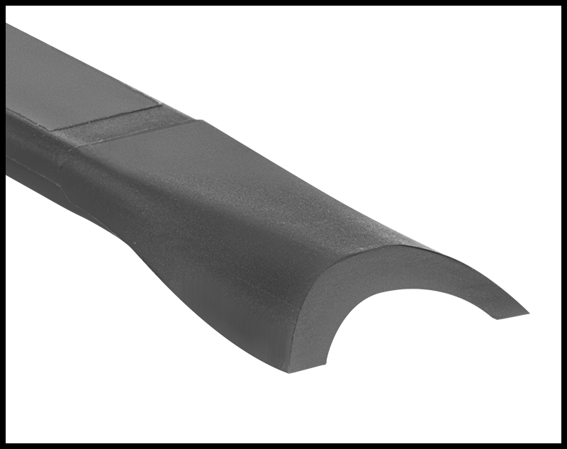 Half-Round Beveled Edge