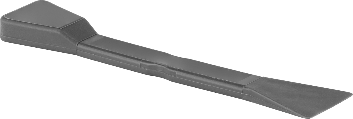 Çizilmez Plastik Bıçaklı Düz Yüzey Kazıyıcı, 1-1/4“ Genişlik x 1-5/8” Uzunluk Düz Bıçak