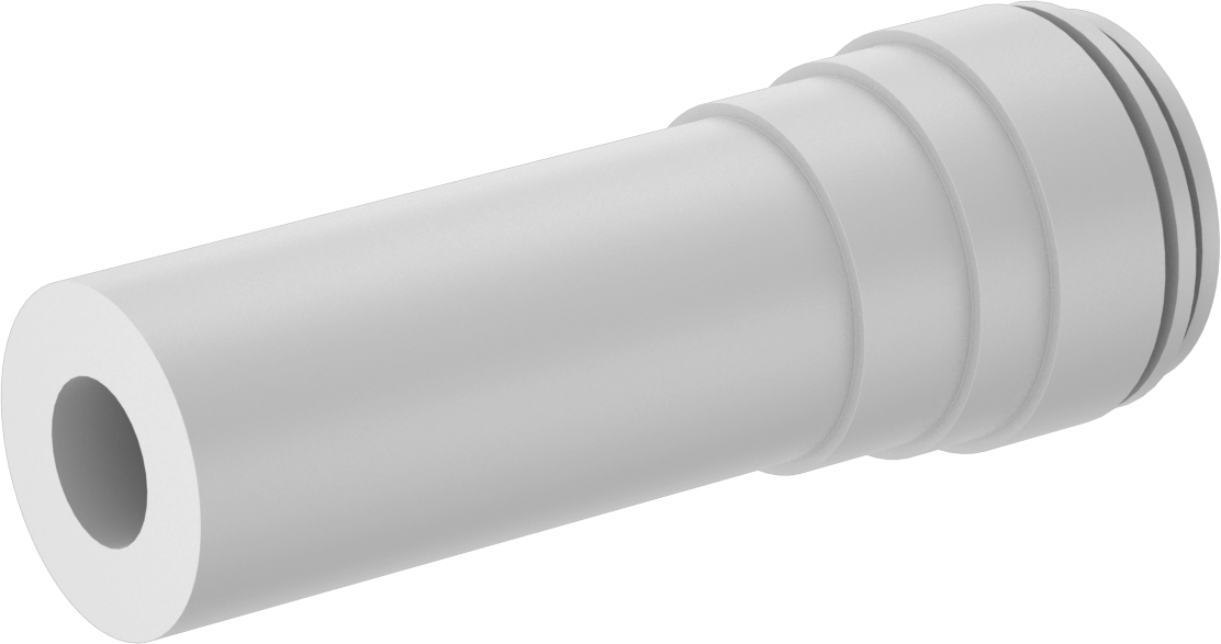 Bas-Bağlan Bağlantı Elemanı, Adaptör, 5/8“ Boru Gövde Dış Çapı x 3/8” Boru Dış Çapı için
