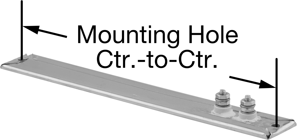 Cıvata ve Kelepçe Montajlı Şerit Isıtıcı, 430 paslanmaz çelik kılıf ile, 120V AC, 1-1/2" Genişlik, 150W
